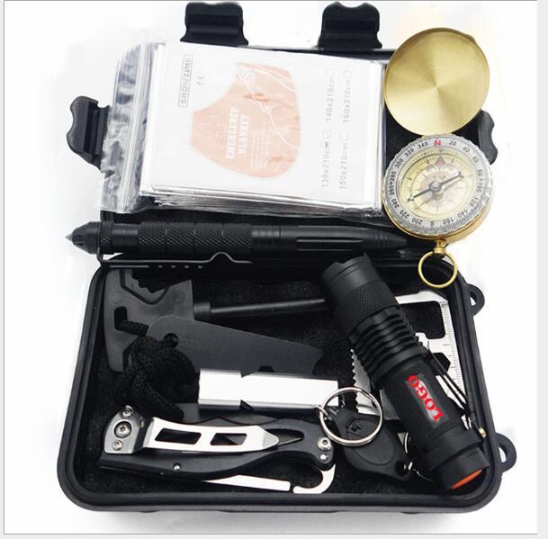 Survival first aid kit equipment